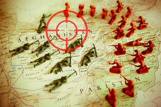 istock Red viewfinder over Afghanistan conflict 533440760