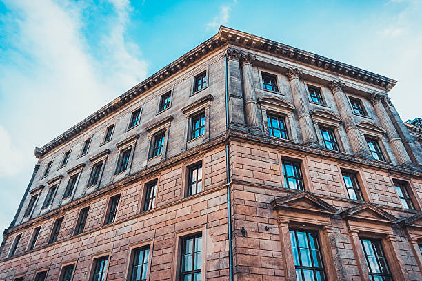 istock Sandstone color neoclassical building 533440768
