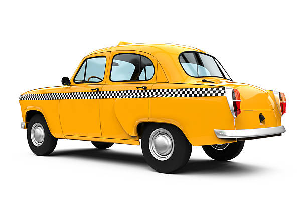 istock Vintage Yellow Taxi 533441064