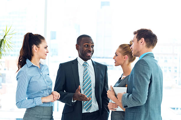 istock Business people discussing in an office 533443769