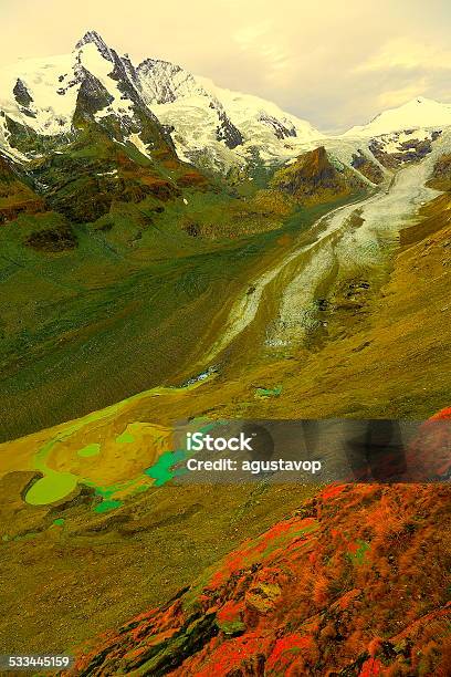 Grossglockner Summit And Glacier Pasterze Austria Stock Photo - Download Image Now