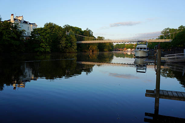 istock Sunrise over the River Dee, Chester, England 533448948