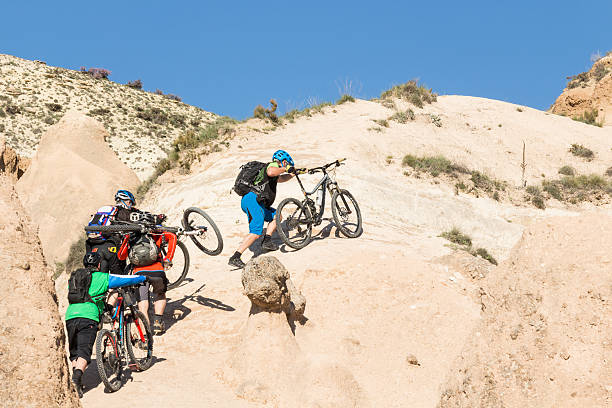 istock Pushing uphill on Fairy Chimneys in Cappadocia, Turkey 533449672