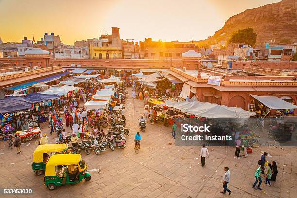 Jodhpur Market Stock Photo - Download Image Now - India, Culture of India, Market - Retail Space