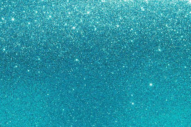 Glittering Blue Background Shiny Blue Background. turquoise colored stock pictures, royalty-free photos & images