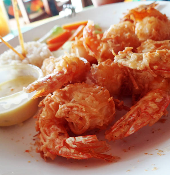 istock Fried Organic Coconut Shrimp 533458878