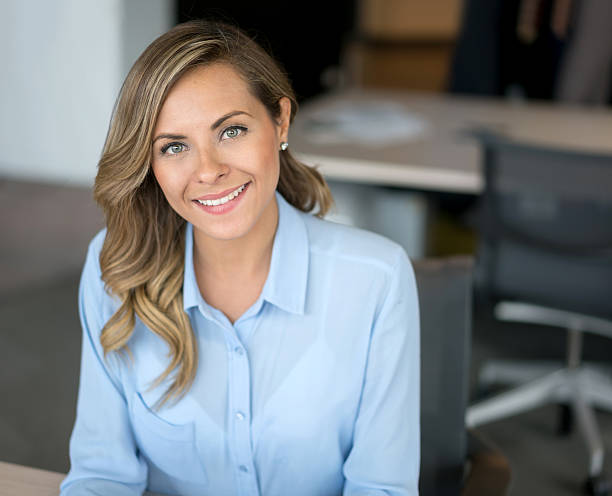 istock Business woman working at the office 533459466