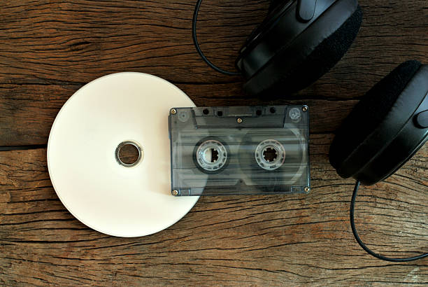 istock CD cassette tape and earphones 533460386