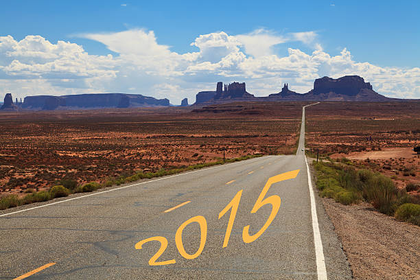 istock year 2015 on Highway 16, USA. 533473983