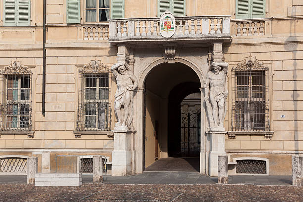 istock Castiglioni palace, Sordello square, Mantua 533474567