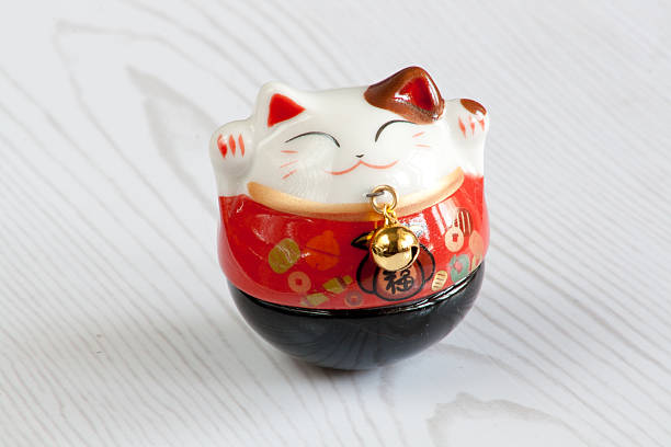 istock Maneki Neko - Lucky Cat in White Background 533475981