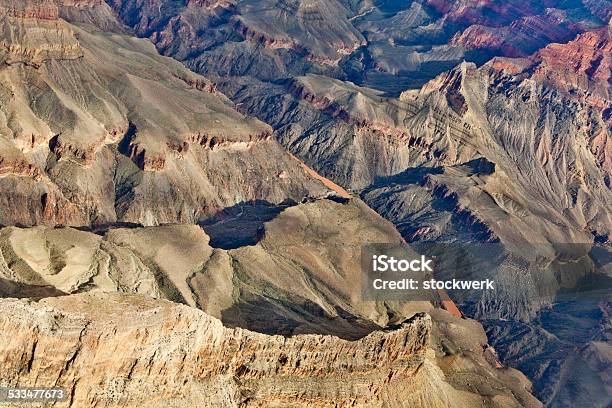 Grand Canyon Abstract Stock Photo - Download Image Now - 2015, Aerial View, Arizona