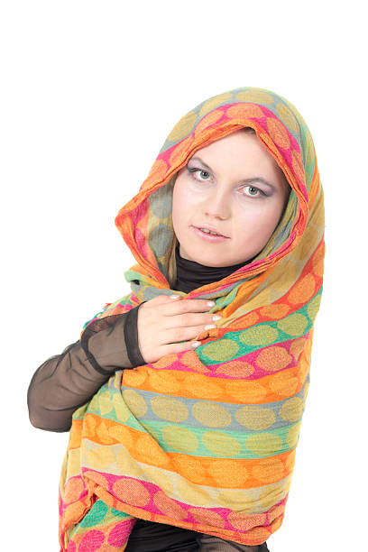 istock girl in a scarf 533477935