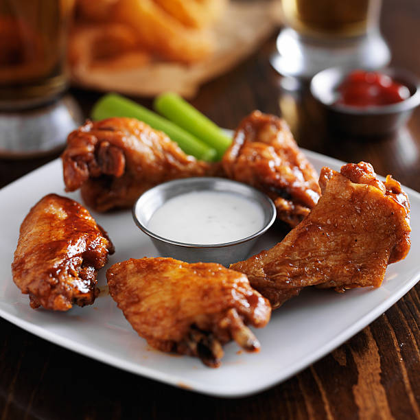 istock bbq buffalo chicken wings 533478101