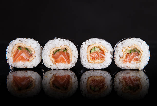 istock Japanese seafood sushi set 533480009