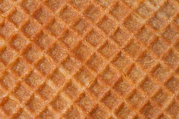 istock Close up image of sweet waffle 533481167