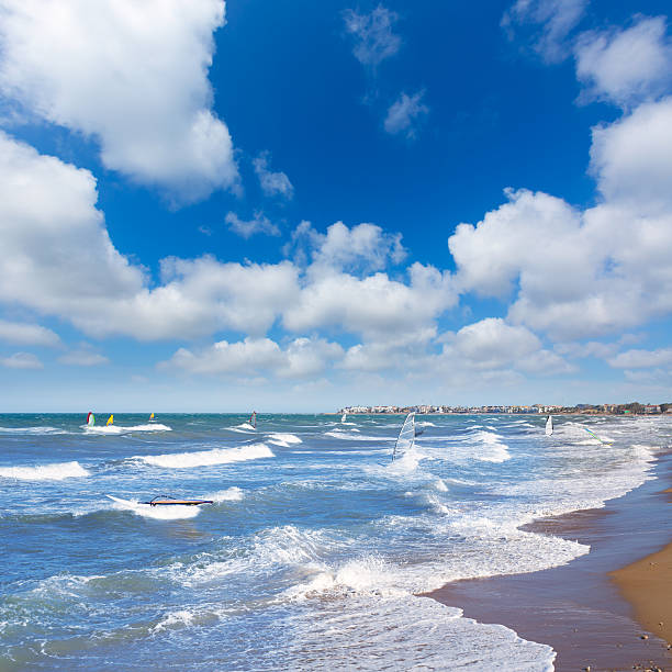 istock Wind surf in Denia Oliva in Valencian community Mediterranean 533497869