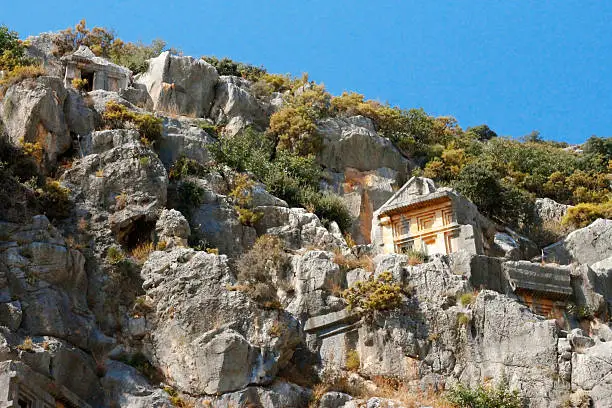 Photo of Ancient Dead Town In Myra Demre Turkey