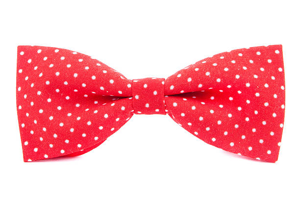 istock red bow tie with polka dots isolated on white background 533503137