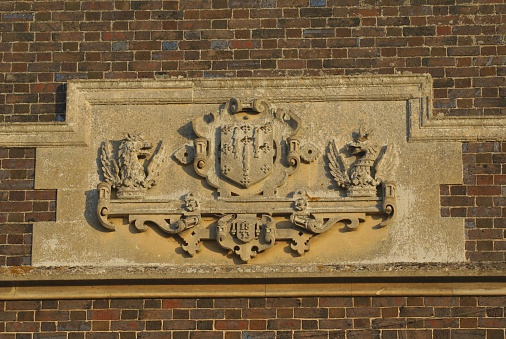 Kings College gate heading towards the backs in Cambridge, Cambridgeshire, England, UK.