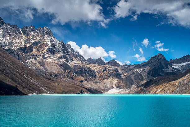 istock Beautiful snow-capped mountains 533504555
