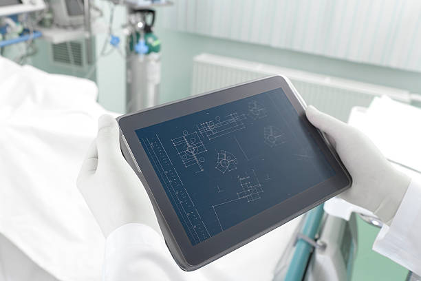 istock The doctor holding a tablet. Medicine and technology 533515075