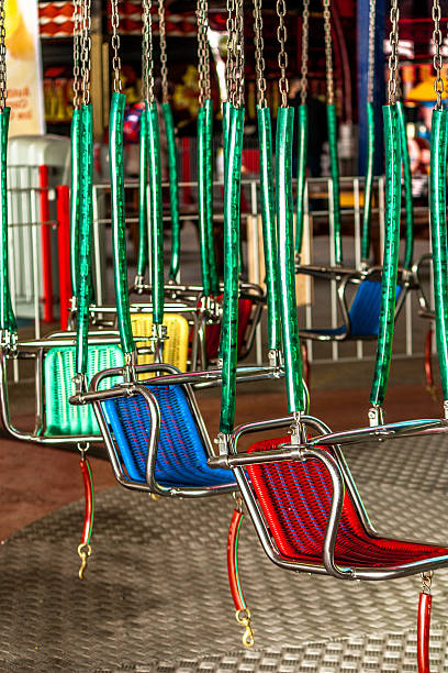 TAKE A RIDE Fairground ride, flying seats. clacton on sea stock pictures, royalty-free photos & images