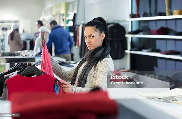 Young Woman Shocked With Price Stock Photo - Download Image Now - 20-29 Years, 2015, Adult