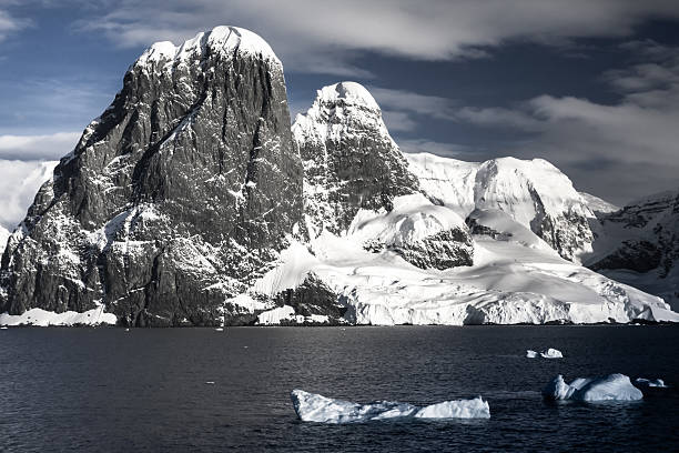 istock Snow-capped mountains in Antarctica 533520813