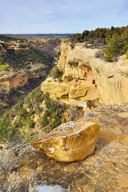 istock Mesa Verde National Park, Colorado in winter 533523017