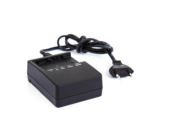 istock Battery charger isolated on white background 533536129
