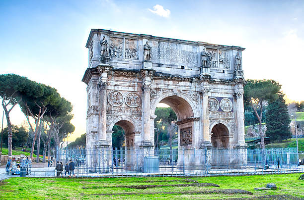 istock Arch of Constantine, Rome 533538479