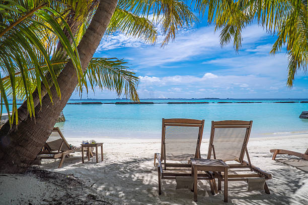 istock Beach View at Maldives, Male 533551363