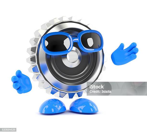 3d Meta Cog Is Open To Suggestions Stock Photo - Download Image Now - 2015, Automated, Bicycle Gear