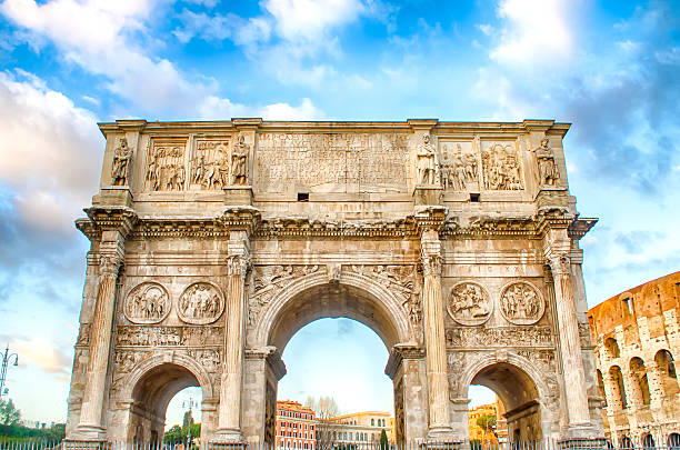 istock Arch of Constantine, Rome 533554979