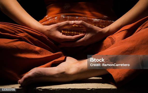 Meditation Looking For Enlightenment Stock Photo - Download Image Now - Zen-like, Meditating, India