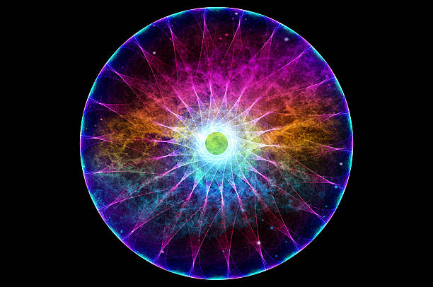istock Abstract  Ball lightning plasma  on dark background 533555773