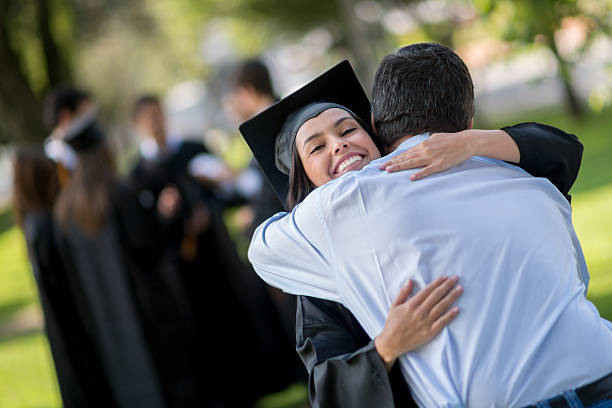 istock Happy graduation woman 533556337