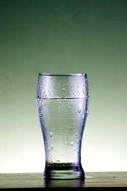 Two glasses and a jug of cold water in a cafe, Nikon Z7