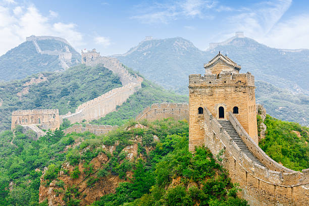 istock Beautiful scenery of the Great Wall, China 533565182