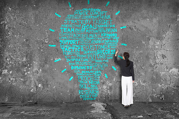 istock Business concept with words drawing a light bulb 533568030
