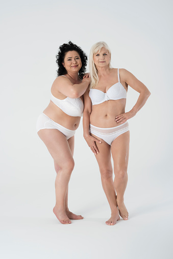 Mature Women Without The Complexes Stock Photo - Download Image Now - Bra, Mature  Women, Adult - iStock