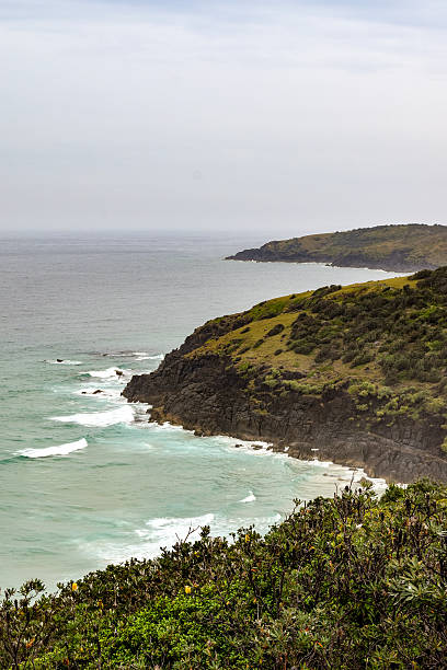 istock Australian beach coastline at 'Hat Head' 533569934