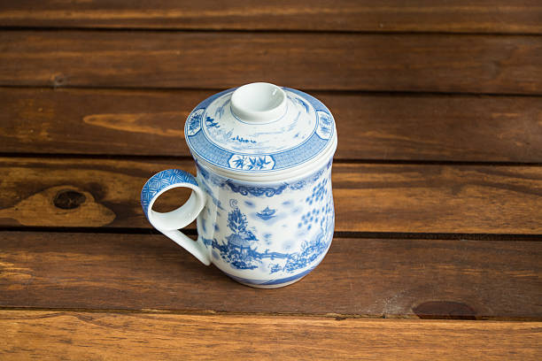 Chinese tea cup #2 stock photo