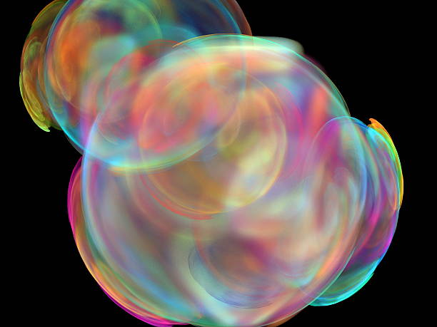 istock Digital Fractal on Black 533576813