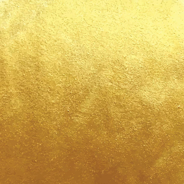 Golden Foil Background Stock Illustration - Download Image Now - Gold -  Metal, Gold Colored, Foil - Material - iStock
