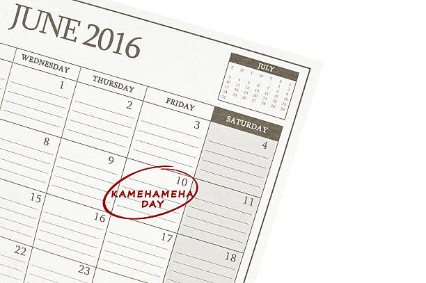 istock KAMEHAMEHA DAY 10 June 2016 Calendar 533582102