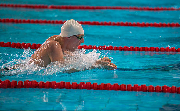 istock Male Swimmer Swimming 533582588