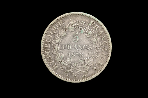 five francs, France