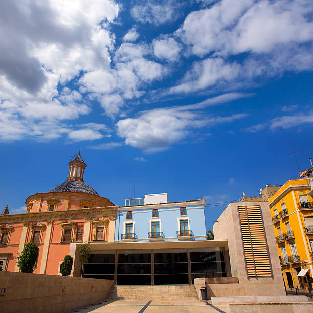 istock Valencia downtown cathedral and basilica Spain 533608745